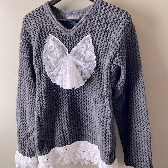 Free with Purchase 🌟 Vintage Mesh Sweater, Unisex, Custom Ugly Christmas Sweater - Picture 2 of 10